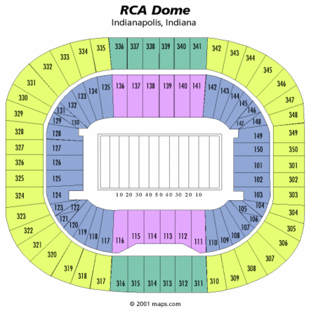 Indianapolis Colts Seating Chart